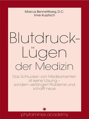 cover image of Blutdruck-Lügen der Medizin